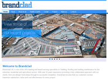 Tablet Screenshot of brandclad.co.uk